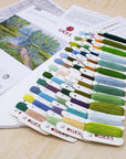 Cross Stitch Kit Luca - S - Birches at the edge of the lake, BU5012 - Luca - S Yarns