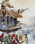 Cross Stitch Kit Luca - S - Bird House, BU4021 - Luca - S Yarns
