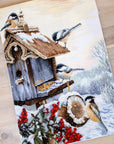 Cross Stitch Kit Luca - S - Bird House, BU4021 - Luca - S Yarns