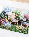 Cross Stitch Kit Luca - S - Blooming Garden, B2344 - Luca - S Yarns