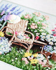 Cross Stitch Kit Luca - S - Blooming Garden, B2344 - Luca - S Yarns