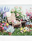Cross Stitch Kit Luca - S - Blooming Garden, B2344 - Luca - S Yarns