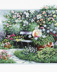 Cross Stitch Kit Luca - S - Blooming Garden, BU4012 - Luca - S Yarns