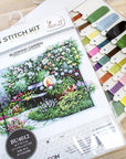Cross Stitch Kit Luca - S - Blooming Garden, BU4012 - Luca - S Yarns