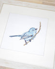 Cross Stitch Kit Luca - S - Blue Bird, B1158 - Luca - S Yarns