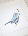 Cross Stitch Kit Luca - S - Blue Bird, B11588 - Luca - S Yarns