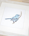 Cross Stitch Kit Luca - S - Blue Bird, B11588 - Luca - S Yarns