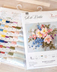 Cross Stitch Kit Luca - S - Bouquet of flowers with BA2362 bells, BA2362 - Luca - S Yarns