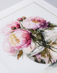 Cross Stitch Kit Luca - S - Bouquet of Peonies, B7028 - Luca - S Yarns