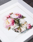 Cross Stitch Kit Luca - S - Bouquet of Peonies, B7028 - Luca - S Yarns