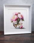 Cross Stitch Kit Luca - S - Bouquet of Peonies, B7028 - Luca - S Yarns