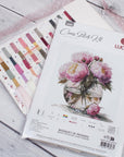 Cross Stitch Kit Luca - S - Bouquet of Peonies, B7028 - Luca - S Yarns