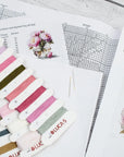 Cross Stitch Kit Luca - S - Bouquet of Peonies, B7028 - Luca - S Yarns