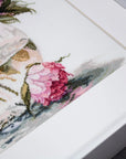 Cross Stitch Kit Luca - S - Bouquet of Peonies, B7028 - Luca - S Yarns