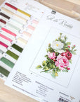 Cross Stitch Kit Luca - S - Bouquet of Roses, B2285 - Luca - S Yarns