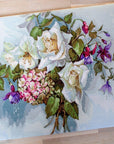 Cross Stitch Kit Luca - S - Bouquet of roses BA2363 - Luca - S Yarns