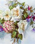 Cross Stitch Kit Luca - S - Bouquet of roses BA2363 - Luca - S Yarns