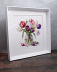 Cross Stitch Kit Luca - S - Bouquet of Tulips, B7029 - Luca - S Yarns