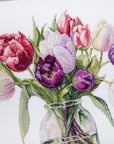 Cross Stitch Kit Luca - S - Bouquet of Tulips, B7029 - Luca - S Yarns