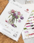 Cross Stitch Kit Luca - S - Bouquet of Tulips, B7029 - Luca - S Yarns