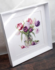 Cross Stitch Kit Luca - S - Bouquet of Tulips, B7029 - Luca - S Yarns