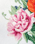 Cross Stitch Kit Luca - S - Bouquet with Poppy and Peony, B2350 - Luca - S Yarns