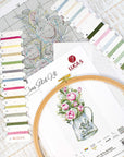 Cross Stitch Kit Luca - S - Bouquet with Roses, B7006 - Luca - S Yarns
