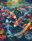 Cross Stitch Kit Luca - S - BU5030, The Aquarium - Luca - S Yarns