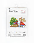 Cross Stitch Kit Luca - S - Calf with Christmas tree, B1181 - Luca - S Yarns