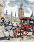 Cross Stitch Kit Luca - S - Carriage Ride, BU5040 - Luca - S Yarns