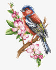Cross Stitch Kit Luca - S - Chaffinch Bird, B1196 - Luca - S Yarns
