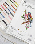 Cross Stitch Kit Luca - S - Chaffinch Bird, B1196 - Luca - S Yarns