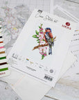 Cross Stitch Kit Luca - S - Chaffinch Bird, B1196 - Luca - S Yarns
