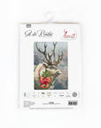 Cross Stitch Kit Luca - S - Christmas Deer, B598 - Luca - S Yarns