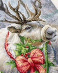 Cross Stitch Kit Luca - S - Christmas Deer, B598 - Luca - S Yarns