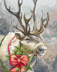 Cross Stitch Kit Luca - S - Christmas Deer, B598 - Luca - S Yarns