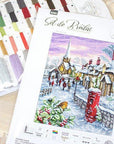Cross Stitch Kit Luca - S - Christmas Eve, B2361 - Luca - S Yarns