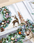 Cross Stitch Kit Luca - S - Christmas Interior, B2394 - Luca - S Yarns