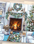 Cross Stitch Kit Luca - S - Christmas Interior, B2394 - Luca - S Yarns