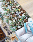 Cross Stitch Kit Luca - S - Christmas Interior, B2394 - Luca - S Yarns
