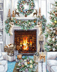 Cross Stitch Kit Luca - S - Christmas Interior, B2394 - Luca - S Yarns