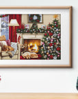 Cross Stitch Kit Luca - S - Christmas interior, B591 - Luca - S Yarns