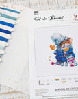 Cross Stitch Kit Luca - S - Christmas Mouse, B1168 - Luca - S Yarns