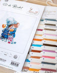 Cross Stitch Kit Luca - S - Christmas Mouse, B1168 - Luca - S Yarns