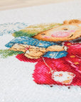 Cross Stitch Kit Luca - S - Christmas pig B1153 - Luca - S Yarns
