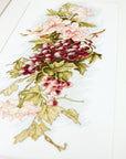 Cross Stitch Kit Luca - S - Composition with grapes B212 - Luca - S Yarns