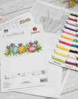 Cross Stitch Kit Luca - S - Crocus, B7016 - Luca - S Yarns