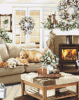 Cross Stitch Kit Luca - S - Dreaming of a White Christmas, B2393 - Luca - S Yarns