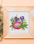 Cross Stitch Kit Luca - S - Easter Egg, B1405 - Luca - S Yarns