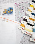 Cross Stitch Kit Luca - S - Eastern Bluebirds, BU5028 - Luca - S Yarns